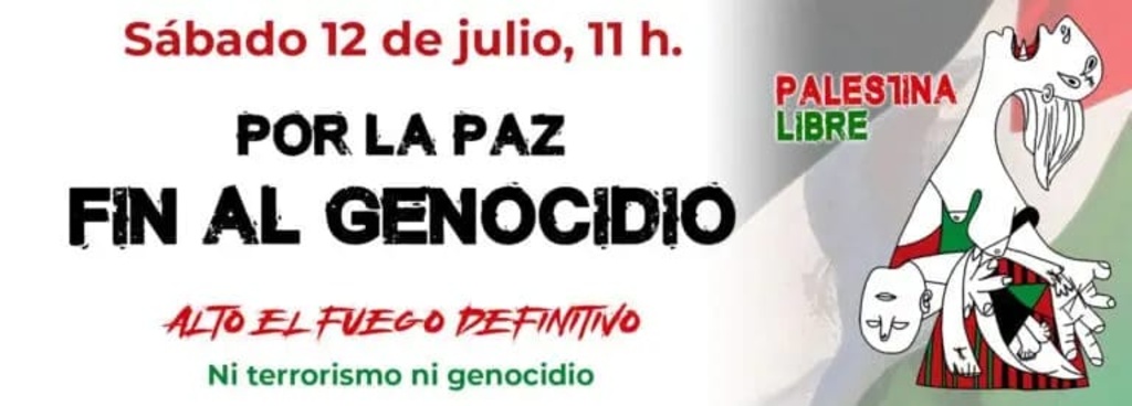 Por la PAZ. Por el FIN del GENOCIDIO.